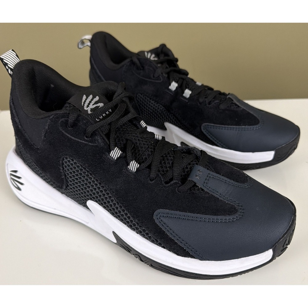 Under Armour Men's Curry 3Z 25 Basketball Sneakers Black/White
